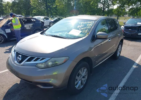 2011 Nissan Murano S из США, поврежденный, VIN JN8AZ1MWXBW178971